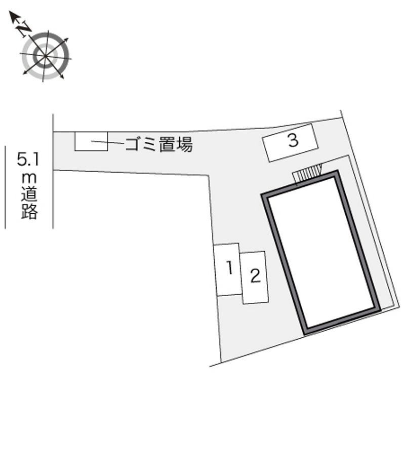 レオパレススワン 配置図