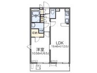 レオネクストコンフォート本木 間取り図