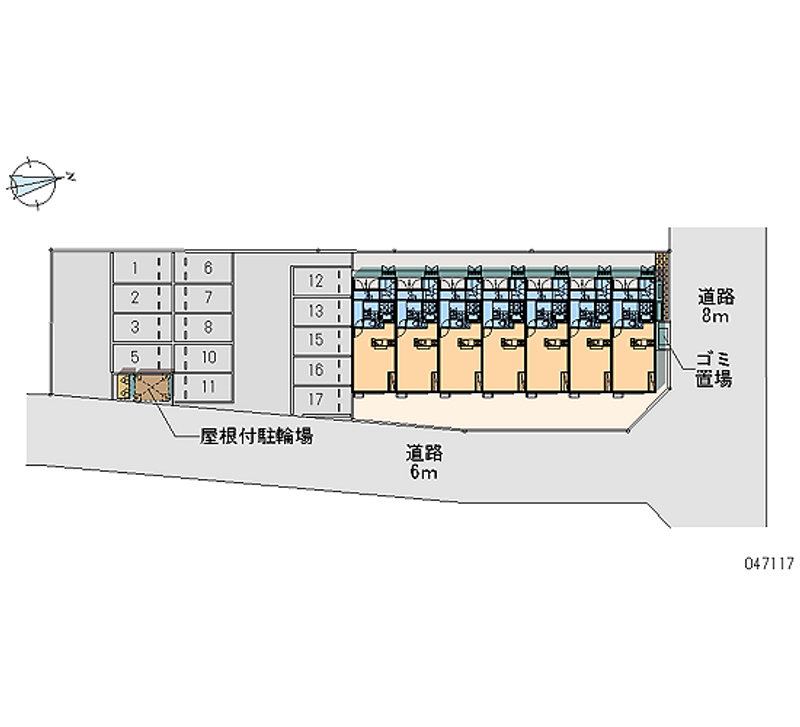 47117月租停车场