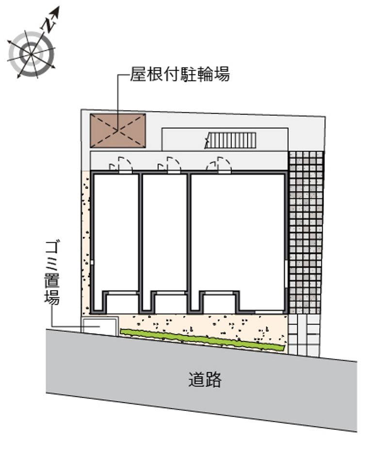 レオネクストヒルズ羽根木 配置図