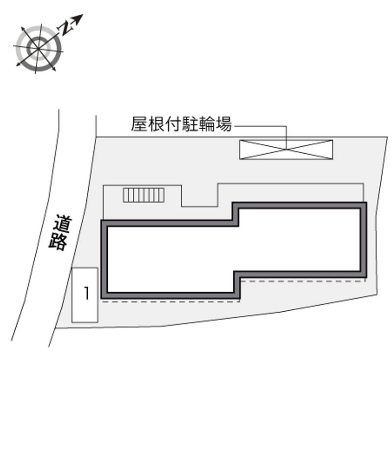 レオパレスアカデミア 配置図