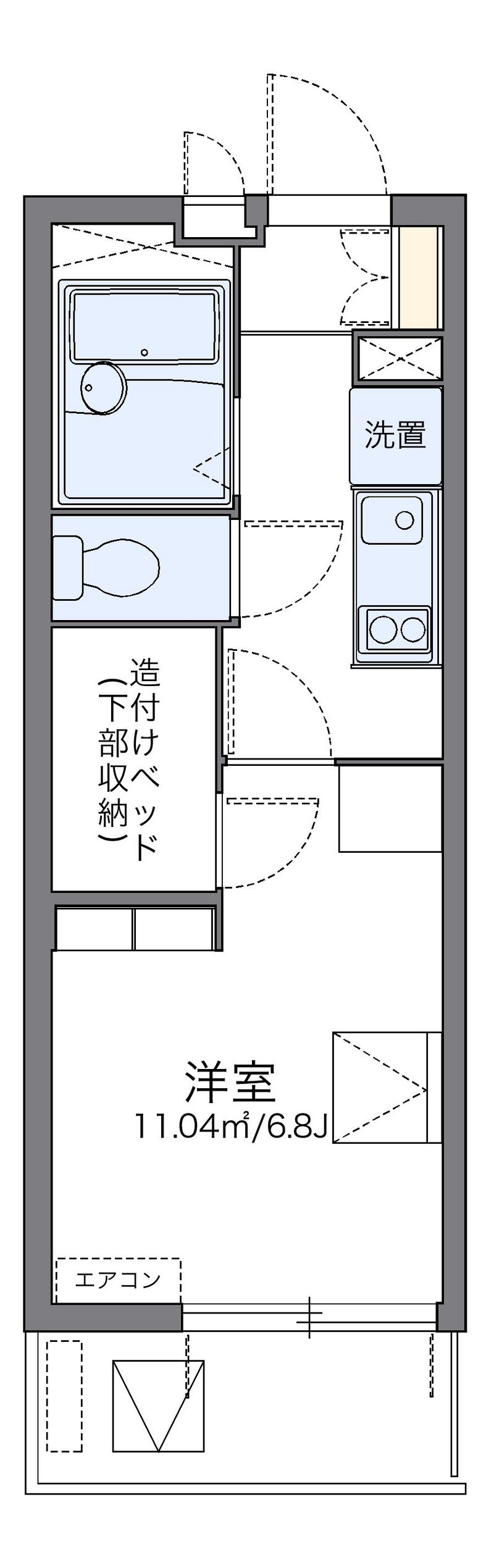 leopalace IBA Floor plan