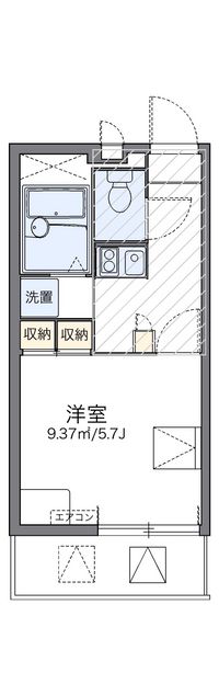 レオパレス１５ 間取り図