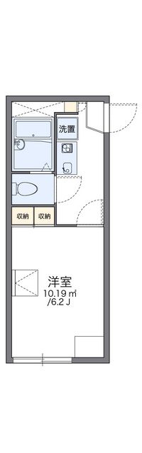 レオパレスラピスラズリ 間取り図