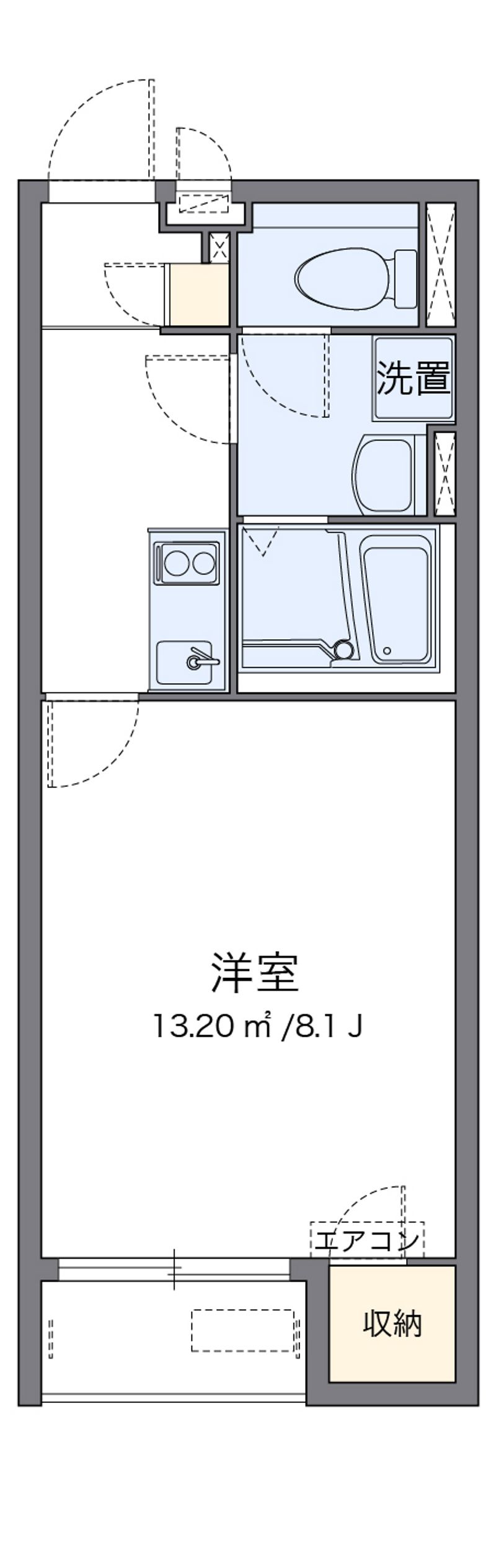 クレイノイーストコート西村 間取図