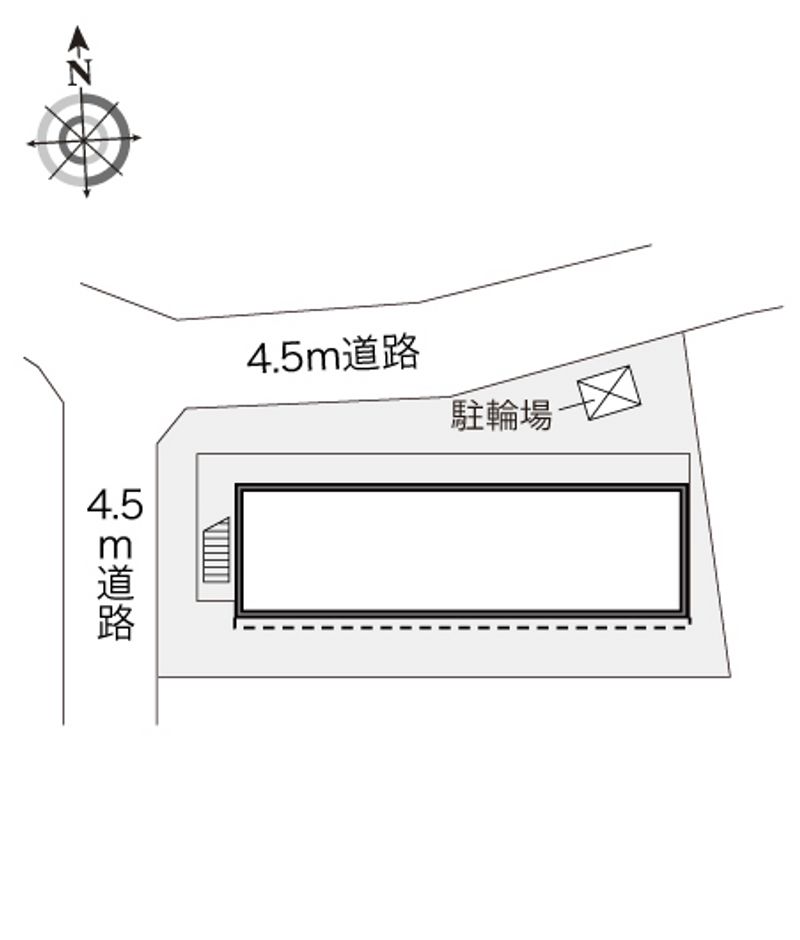 レオパレス港南台 配置図
