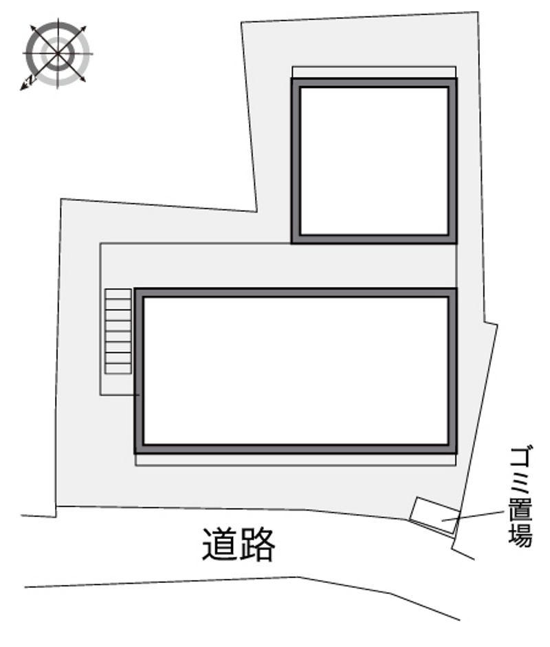 レオパレスマツオ 配置図