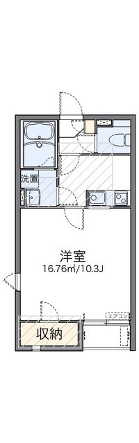 レオネクスト清水Ⅳ 間取り図