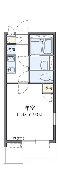 レオネクストベルポルト安針塚 間取り図