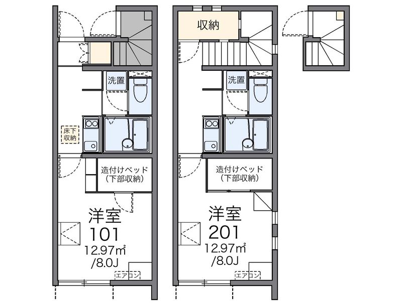 レオネクストサマア 間取図