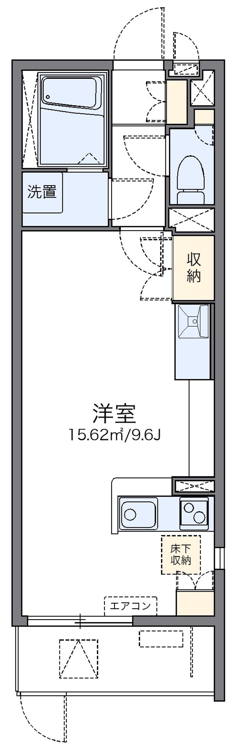 レオネクストコミンチャーレ九条 間取図