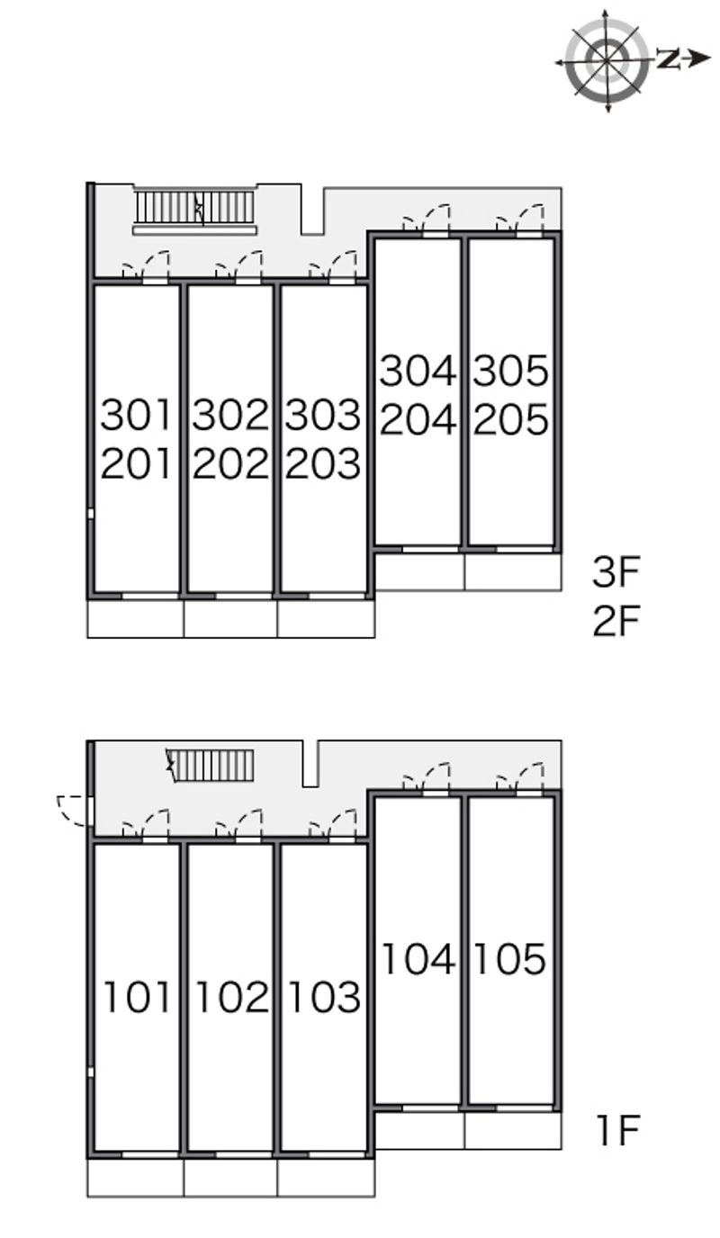 レオネクスト港北 間取り配置図