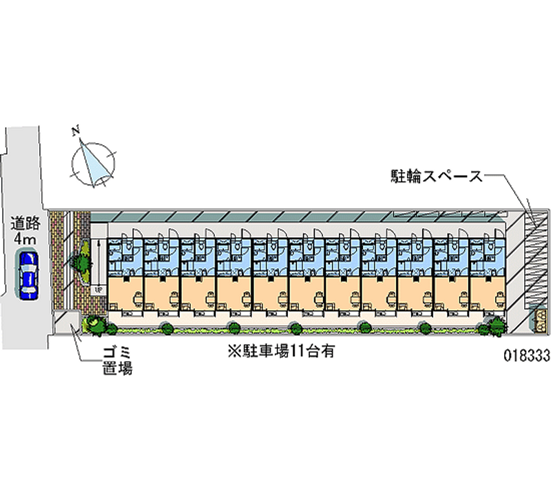 18333 Monthly parking lot