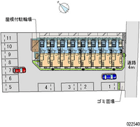 22540 Monthly parking lot