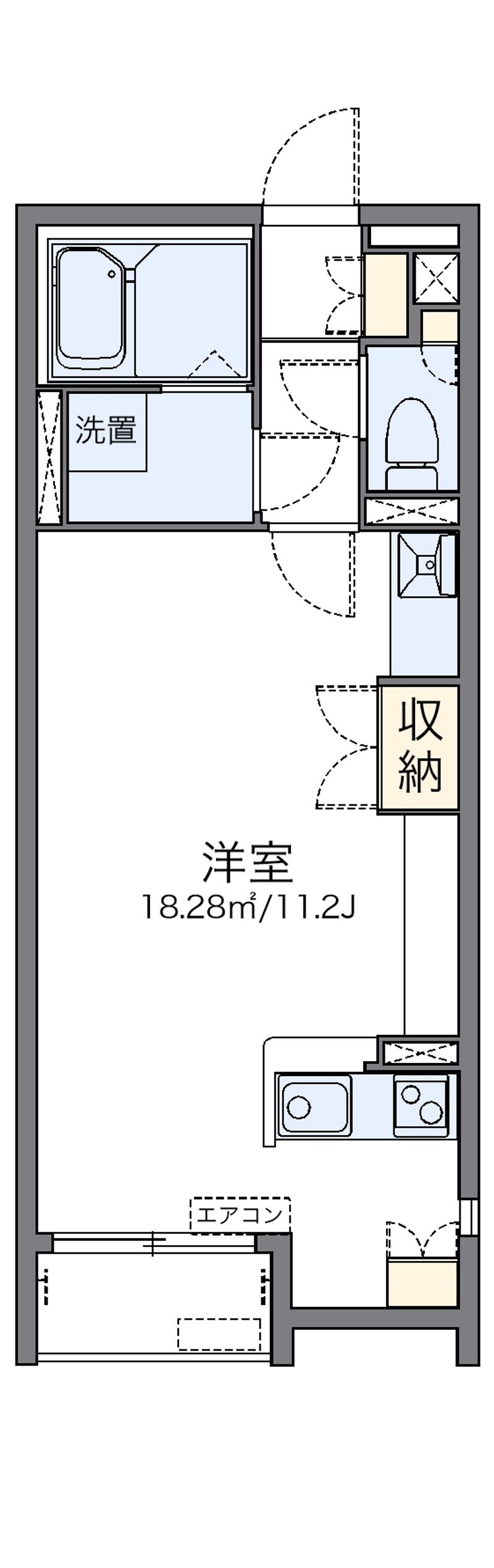 レオネクストコンフォート刀根山 間取り