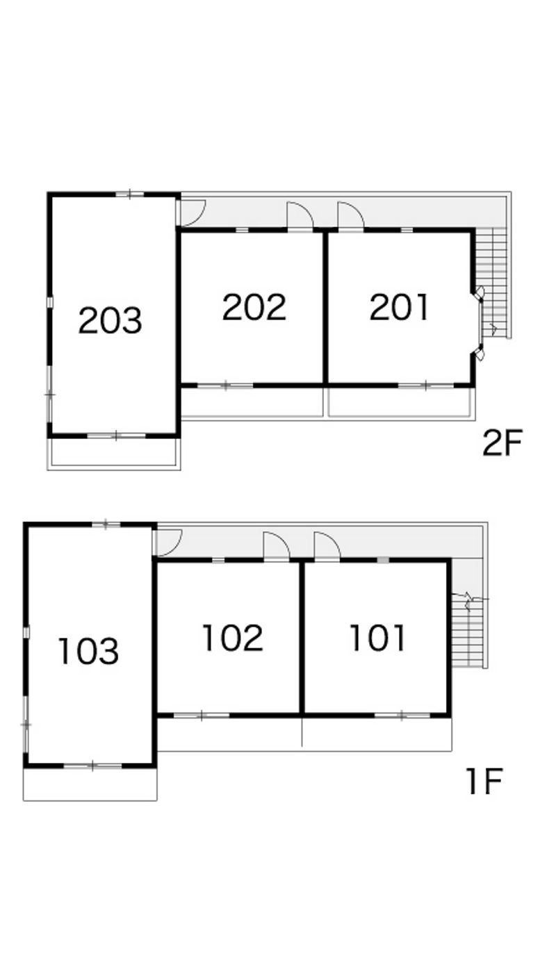 leopalace Nishi Kawaguchi Dai30 평면 배치도