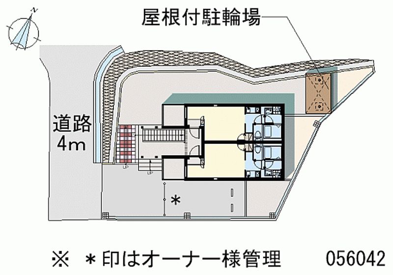 クレイノＹＵＩ 区画図