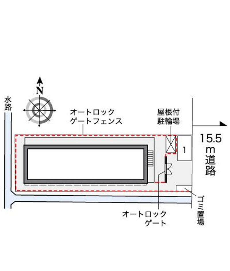 レオパレスエイティーン 配置図