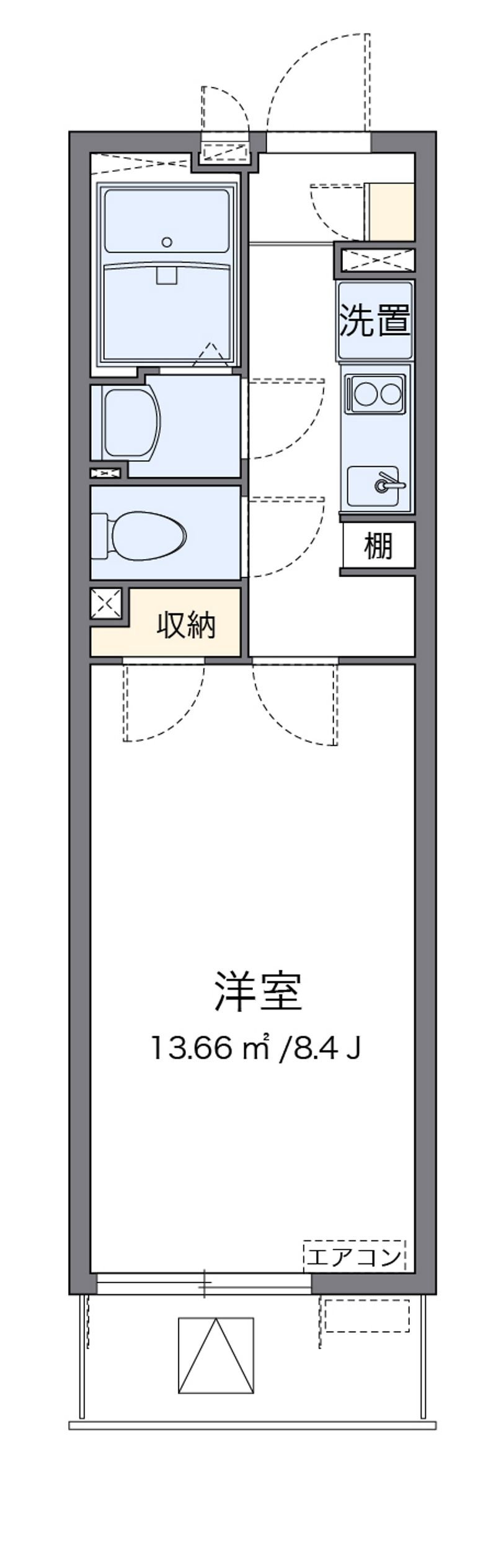 CLEINO Luna Lumiere Misato Floor plan