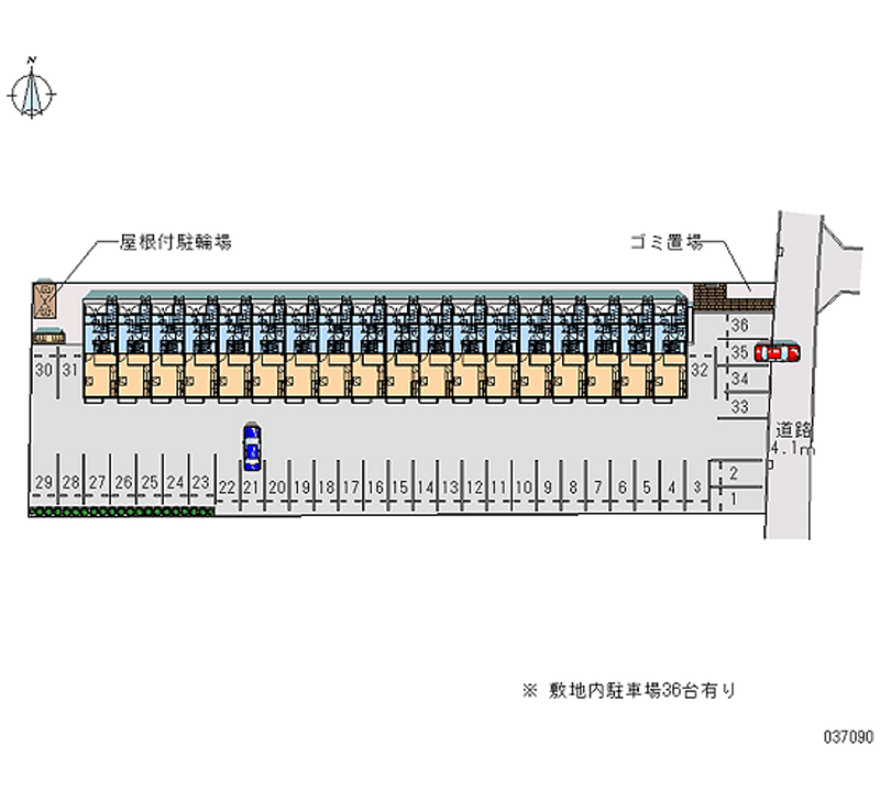 37090 bãi đậu xe hàng tháng