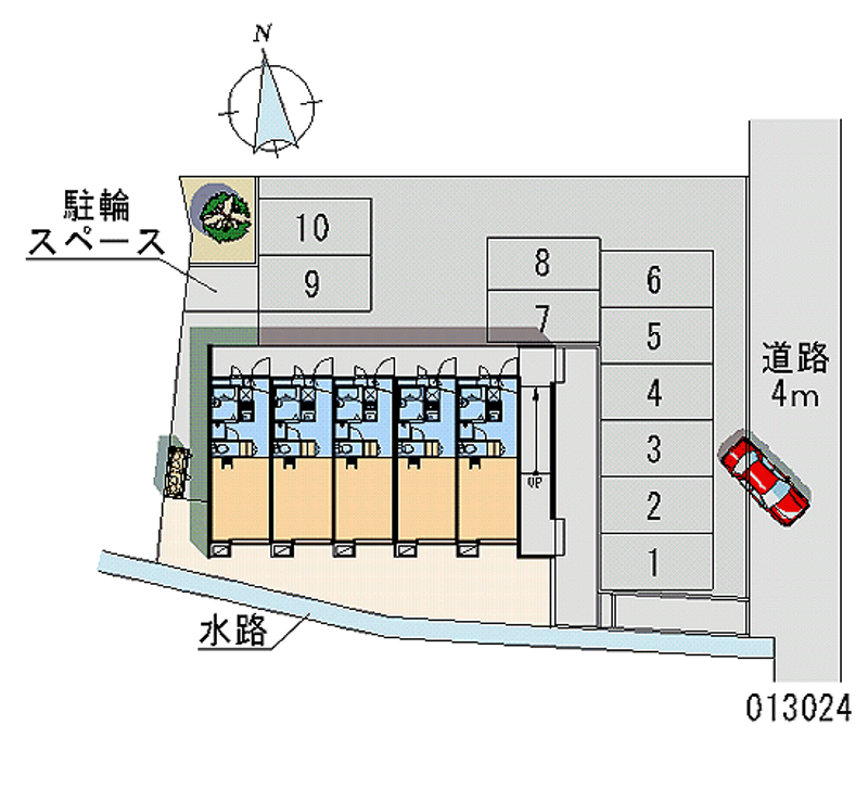 13024 Monthly parking lot