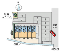 13024 Monthly parking lot