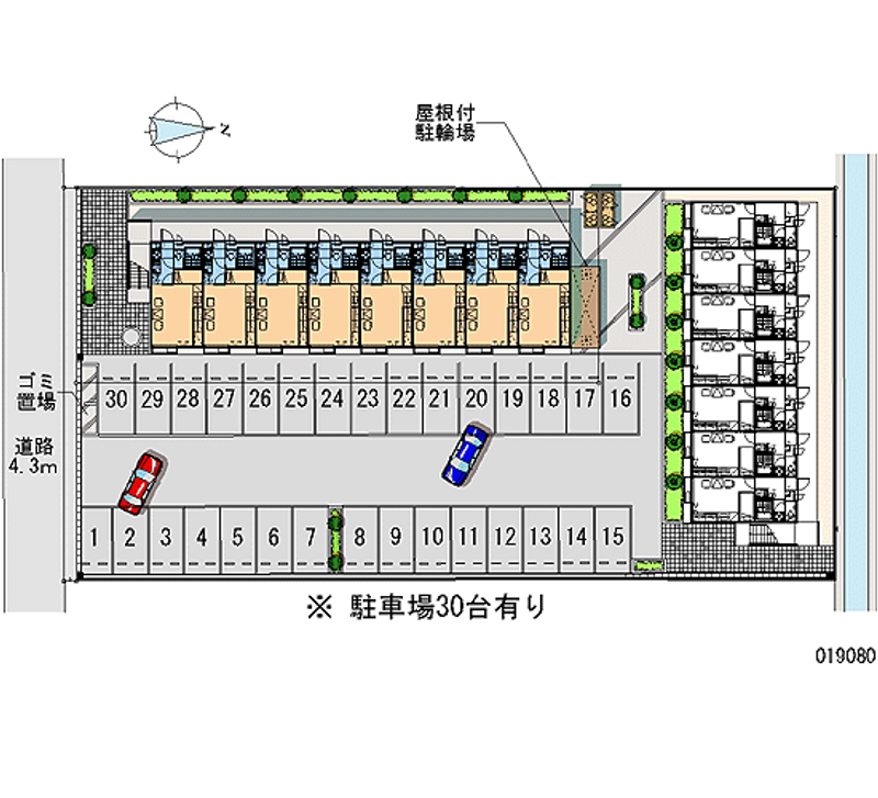 19080月租停車場