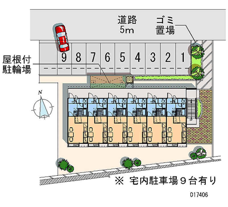 17406月租停車場