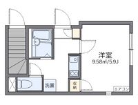 レオネクストマリオン目黒 間取り図