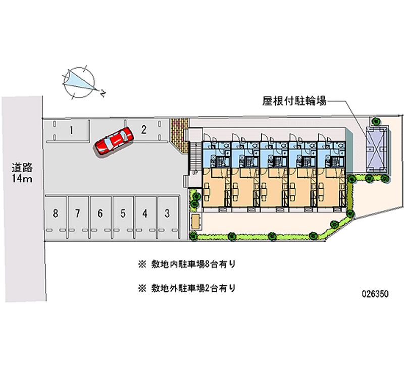 26350 Monthly parking lot