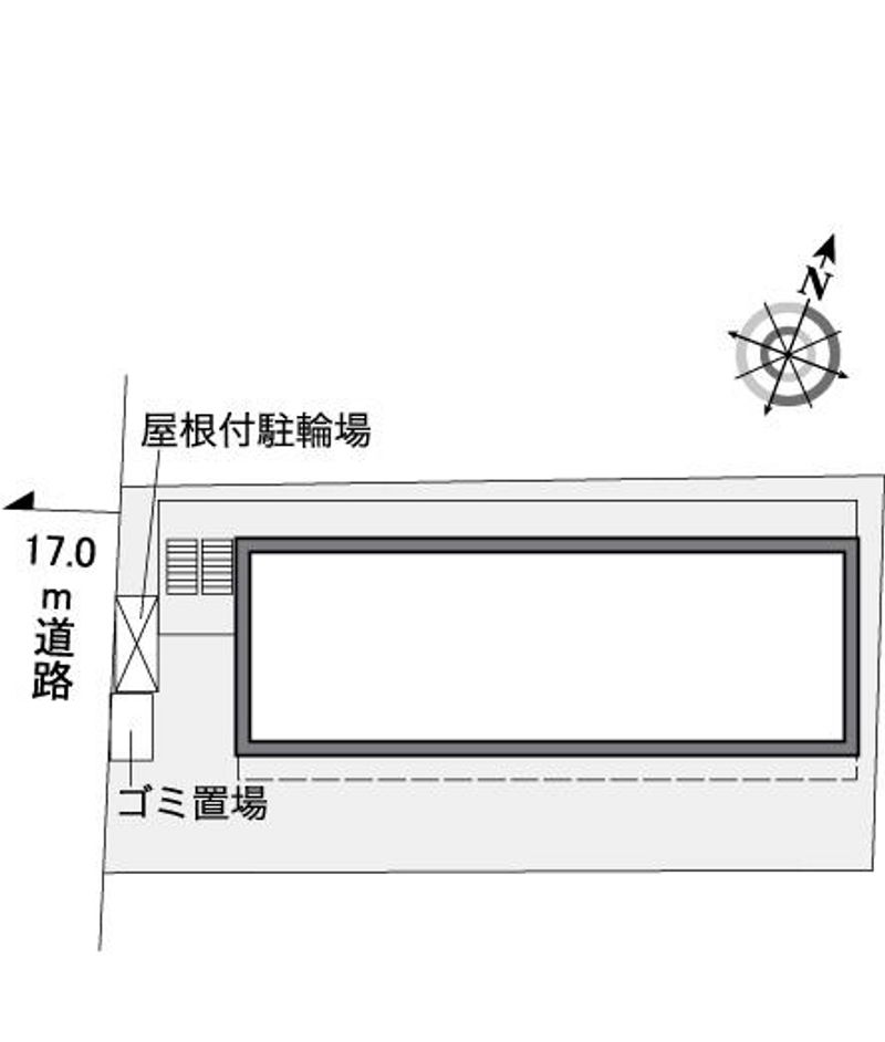 レオパレスアクセス登戸 配置図