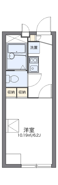 レオパレス日置通り 間取り図