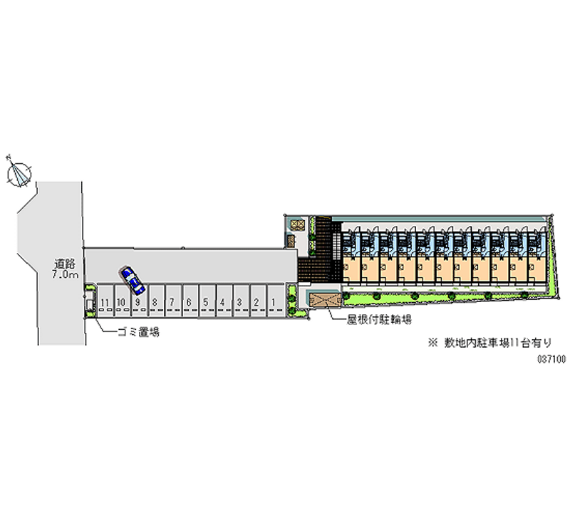 37100 bãi đậu xe hàng tháng