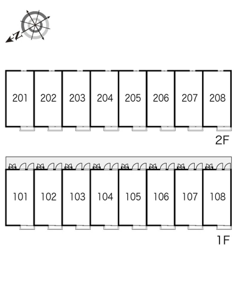 レオパレスＷＩＮ 間取配置図