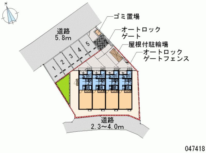 レオネクスト成田参道 月極駐車場