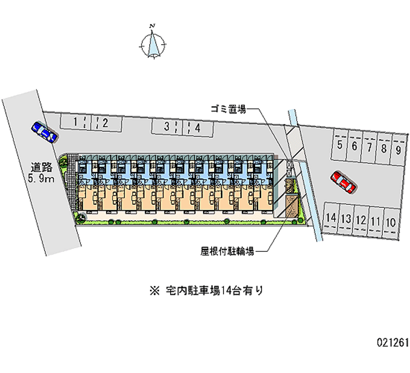 21261月租停车场