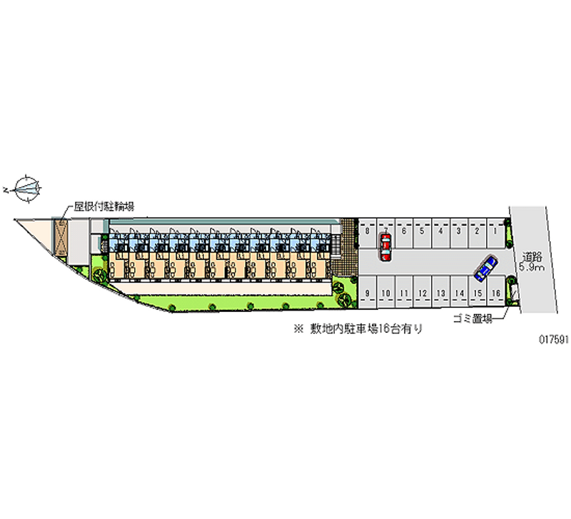 レオパレス清恵 共用部分