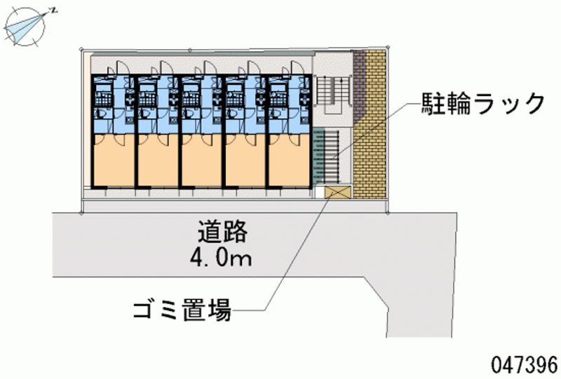 レオパレスアスムイ 区画図