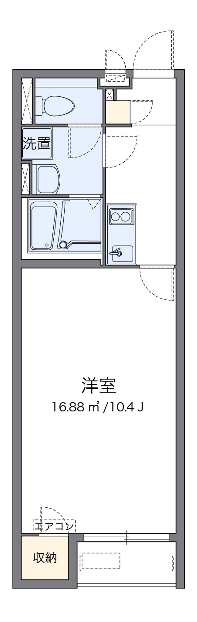 クレイノオーロラＨｏｍｅ 間取図