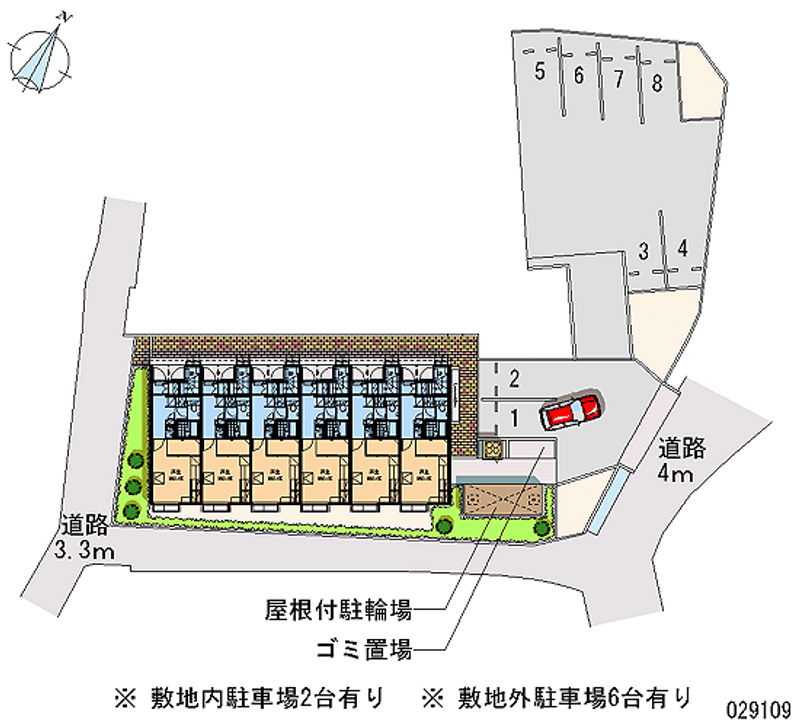 29109 Monthly parking lot