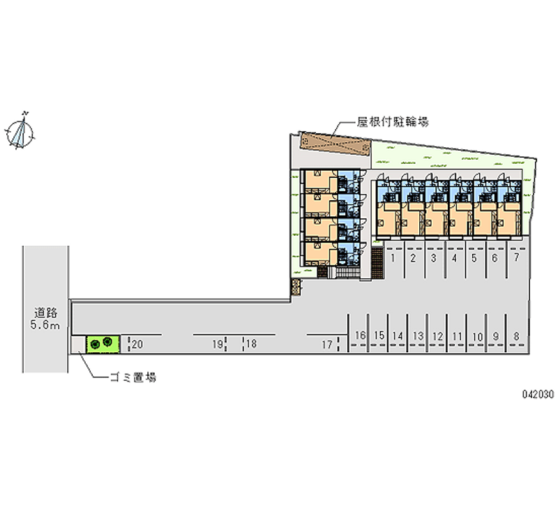 42030 bãi đậu xe hàng tháng