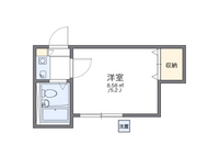 レオパレス西巣鴨 間取り図