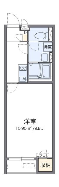 クレイノＷｉｌｌ　Ｃ 間取り図