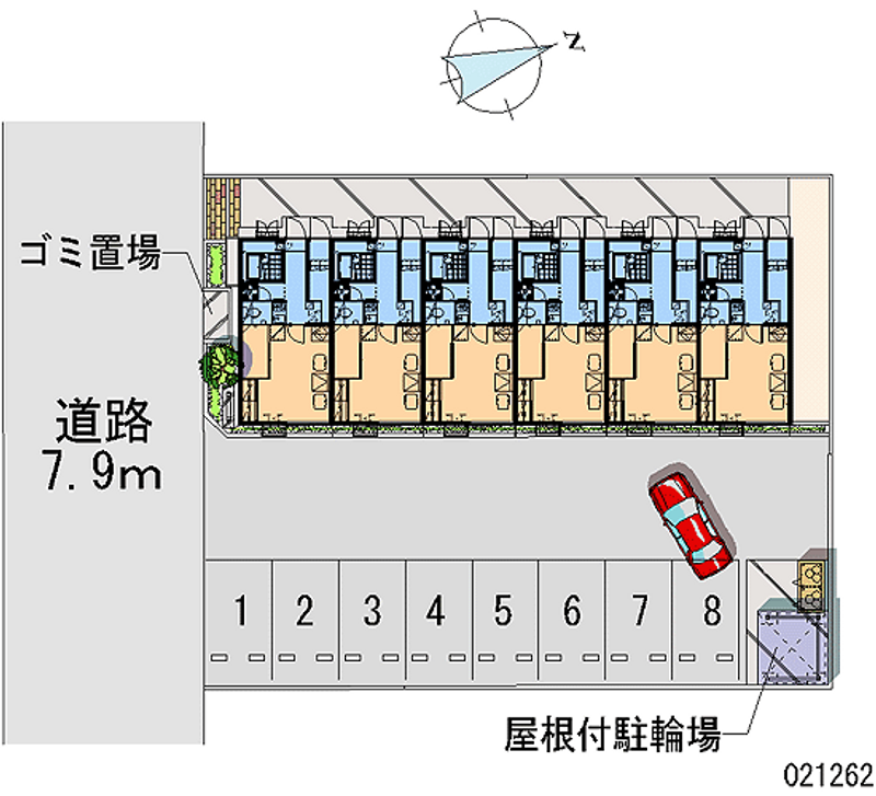 21262 Monthly parking lot