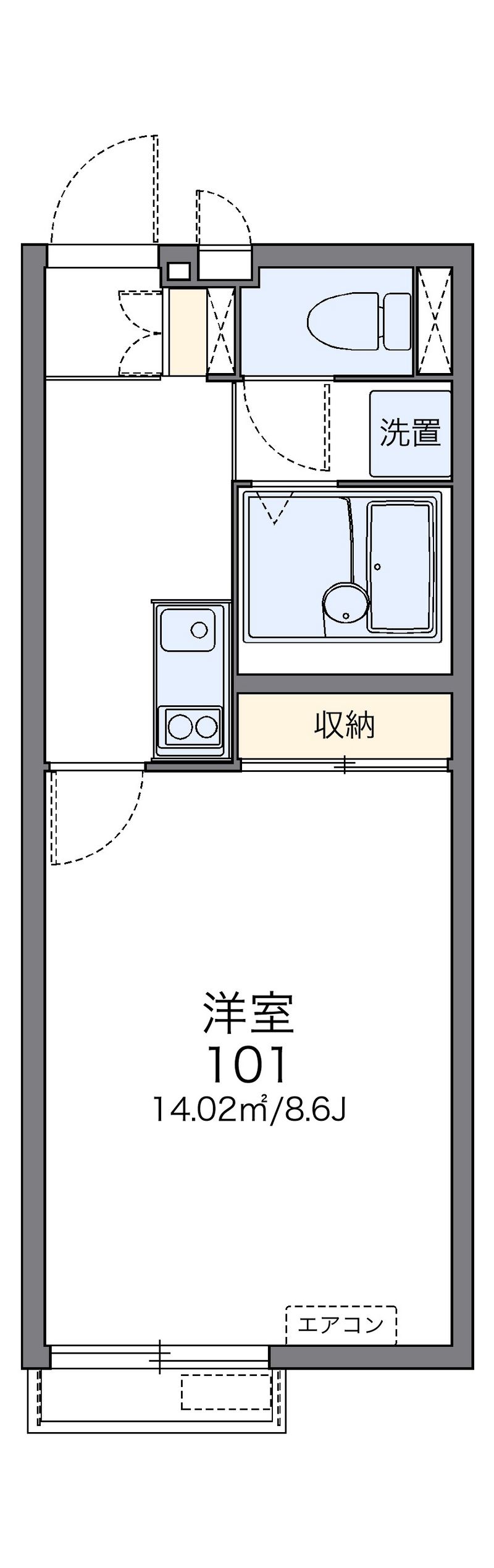 レオネクストシオンヒルズ 間取図