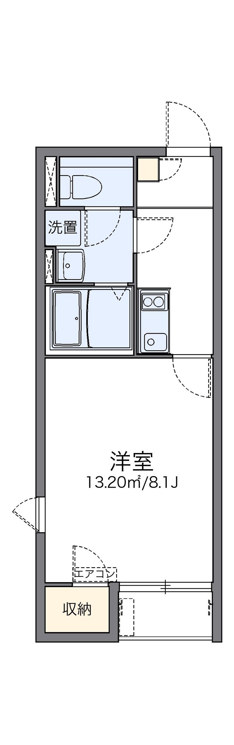 レオネクストアムール羽生 間取図