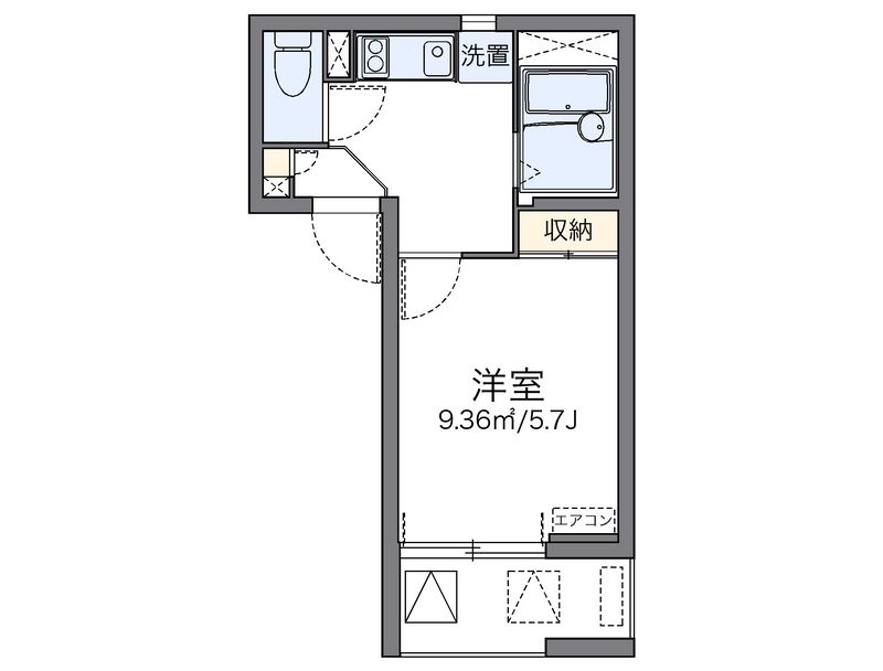 レオネクストエスケイフジ 間取図