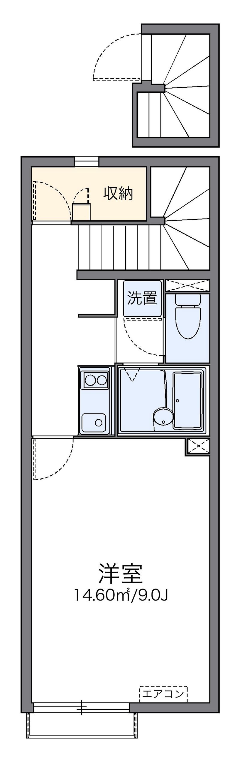 レオネクストツヴァイ 間取図