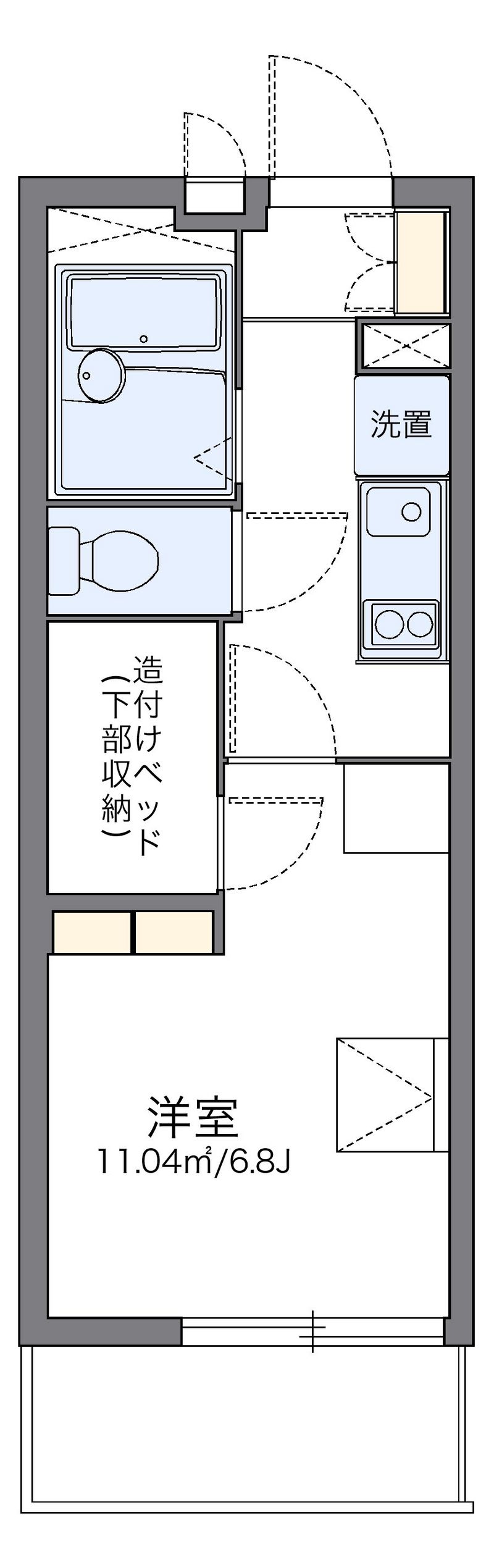 レオパレスＡｎｇｅｌ柏 間取図