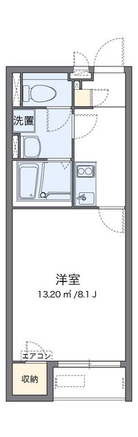 クレイノヴィクトワールⅠ 間取り図